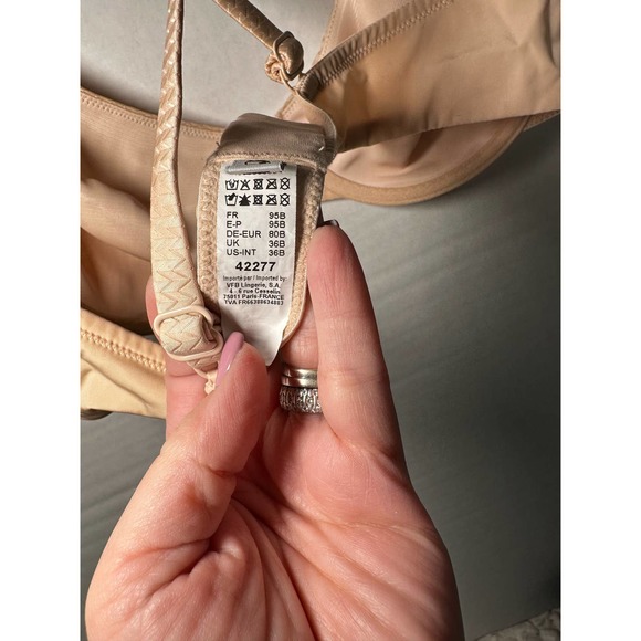 Lou Nude Unsuspucious Underwire Bra 36B - Picture 4 of 4